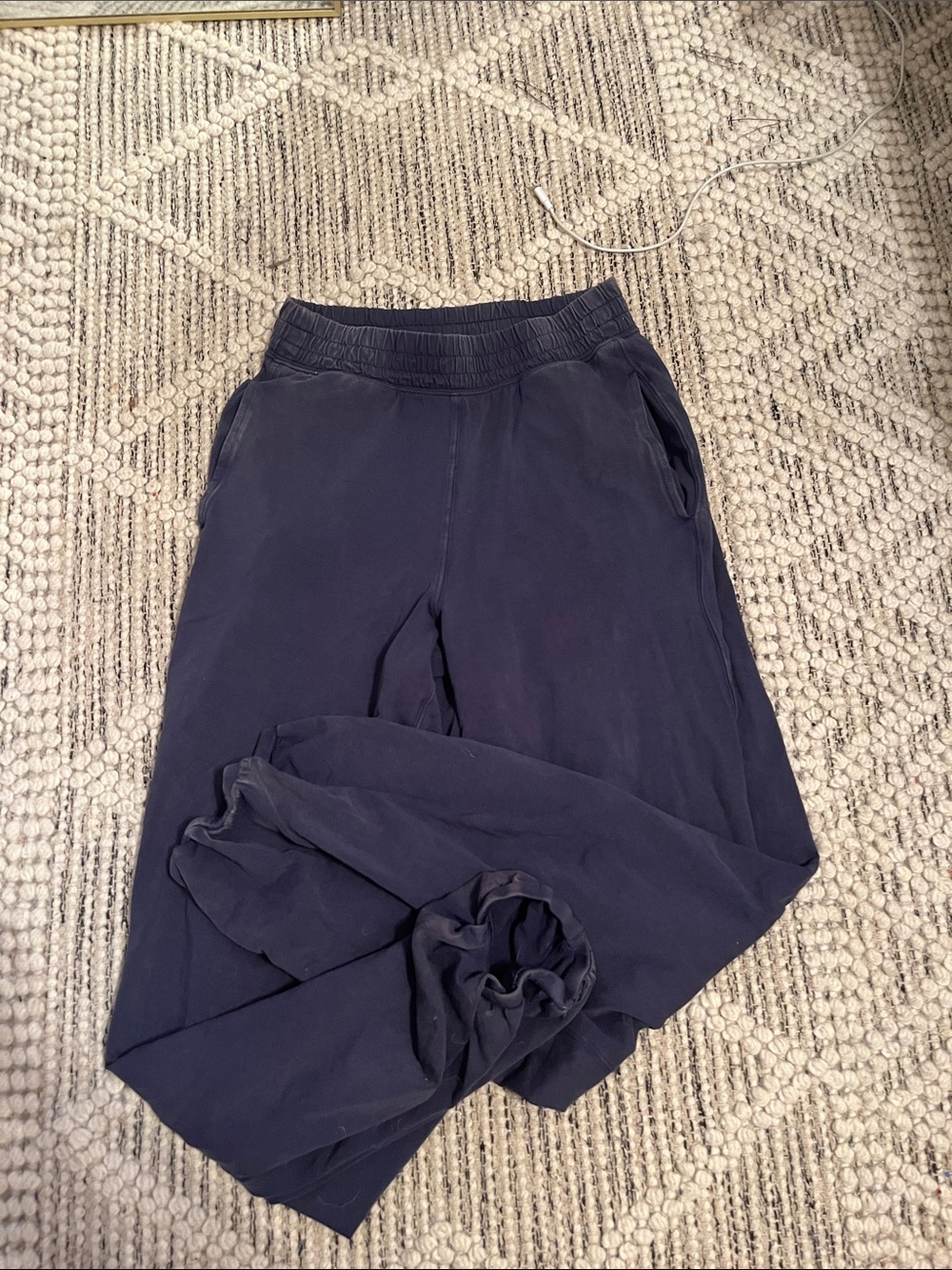 Women's Navy Relaxed Jogger Pants